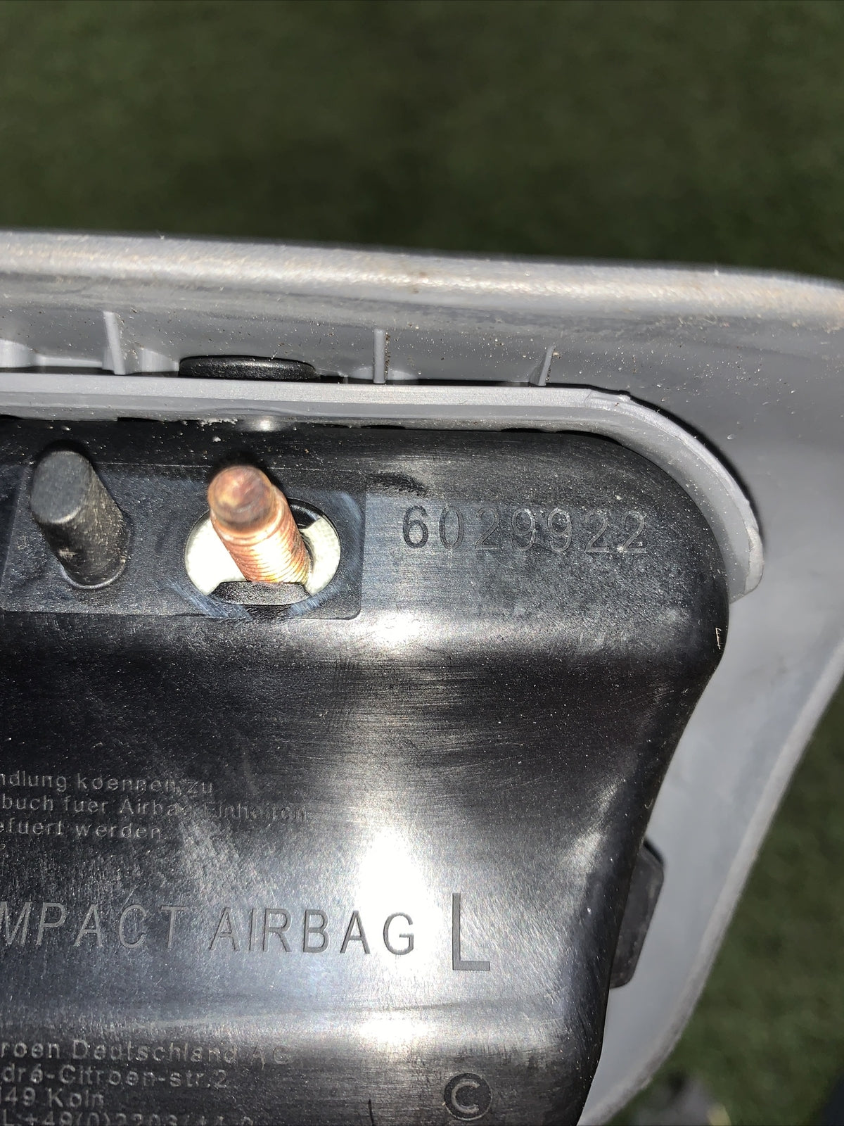 Airbag Sedile Anteriore SX Citroen C1-107- AYGO 2005 al 2014 Cod 6029922 (2)