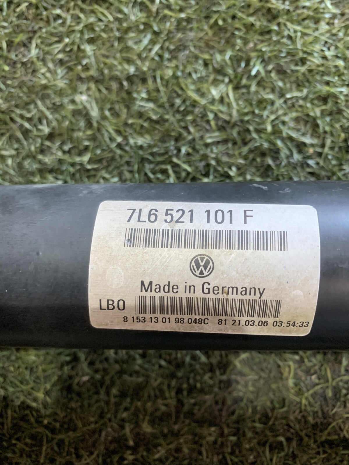 Albero Di Trasmissione Audi Q7 2006 3.0 Diesel 7L6521101F