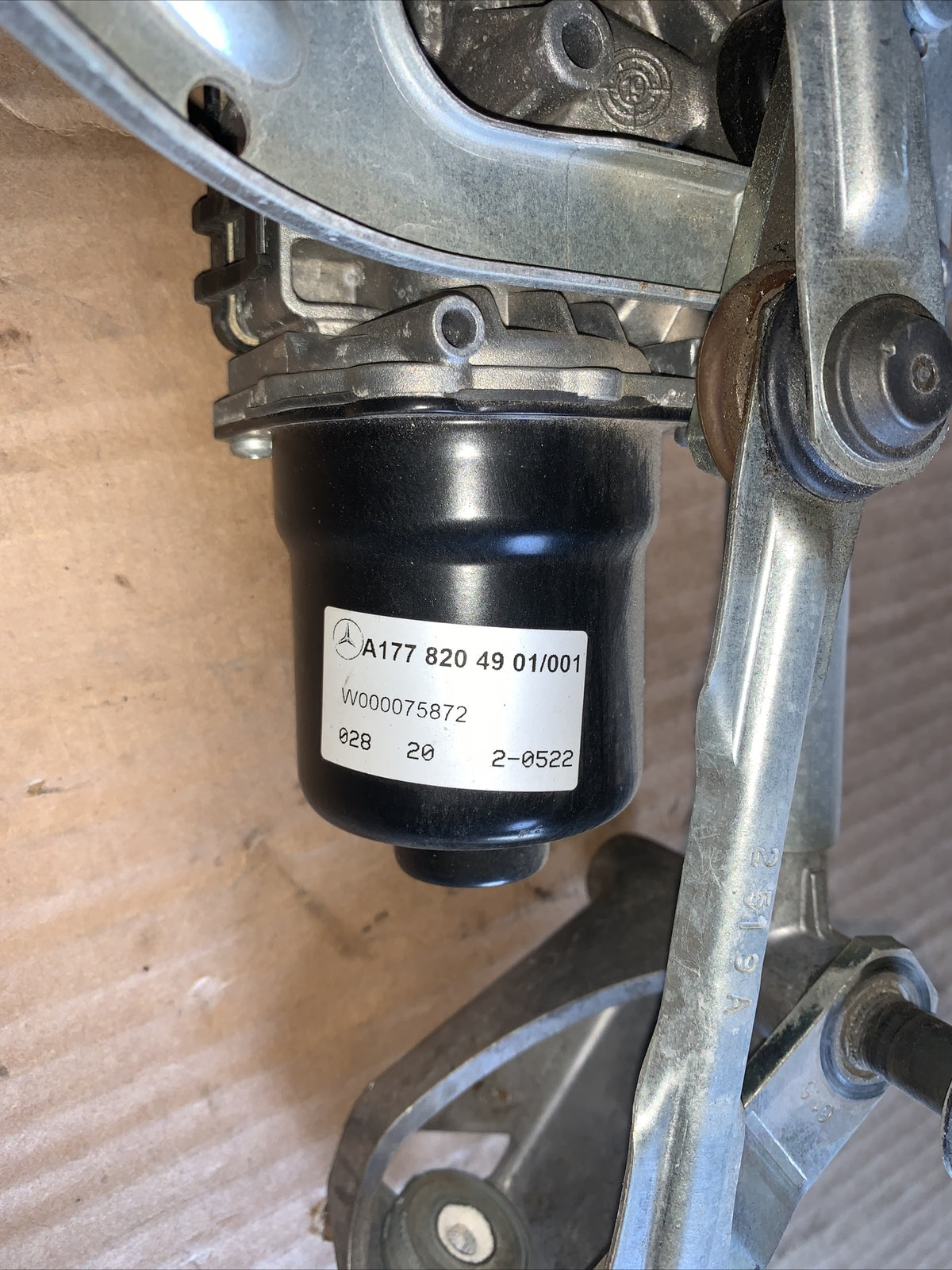 motorino tergicristallo anteriore mercedes classe a 200 w177 Anno 2020