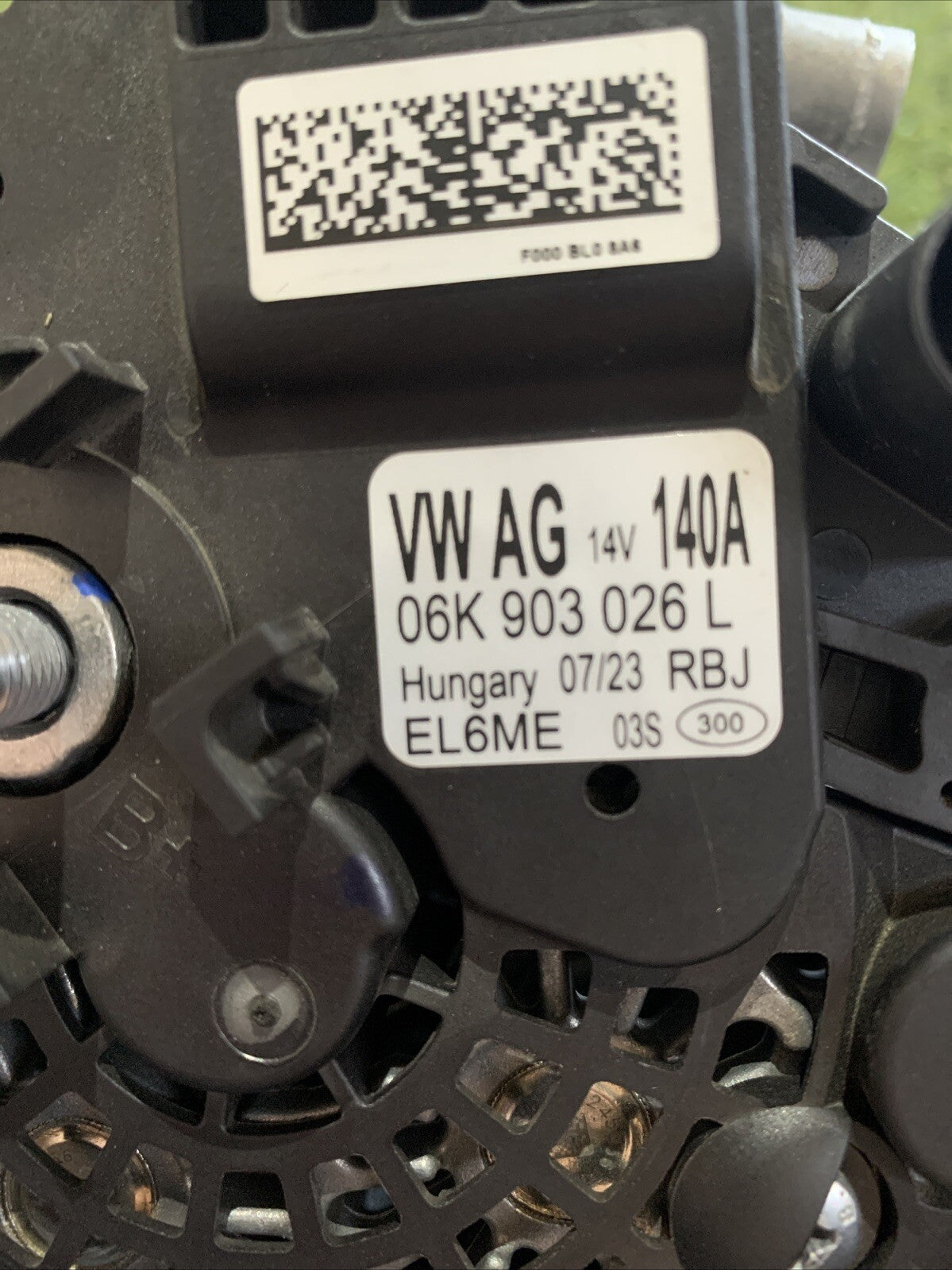 Alternatore Vw Tiguan 2019 2.0 Turbo Benzina 06K903026L