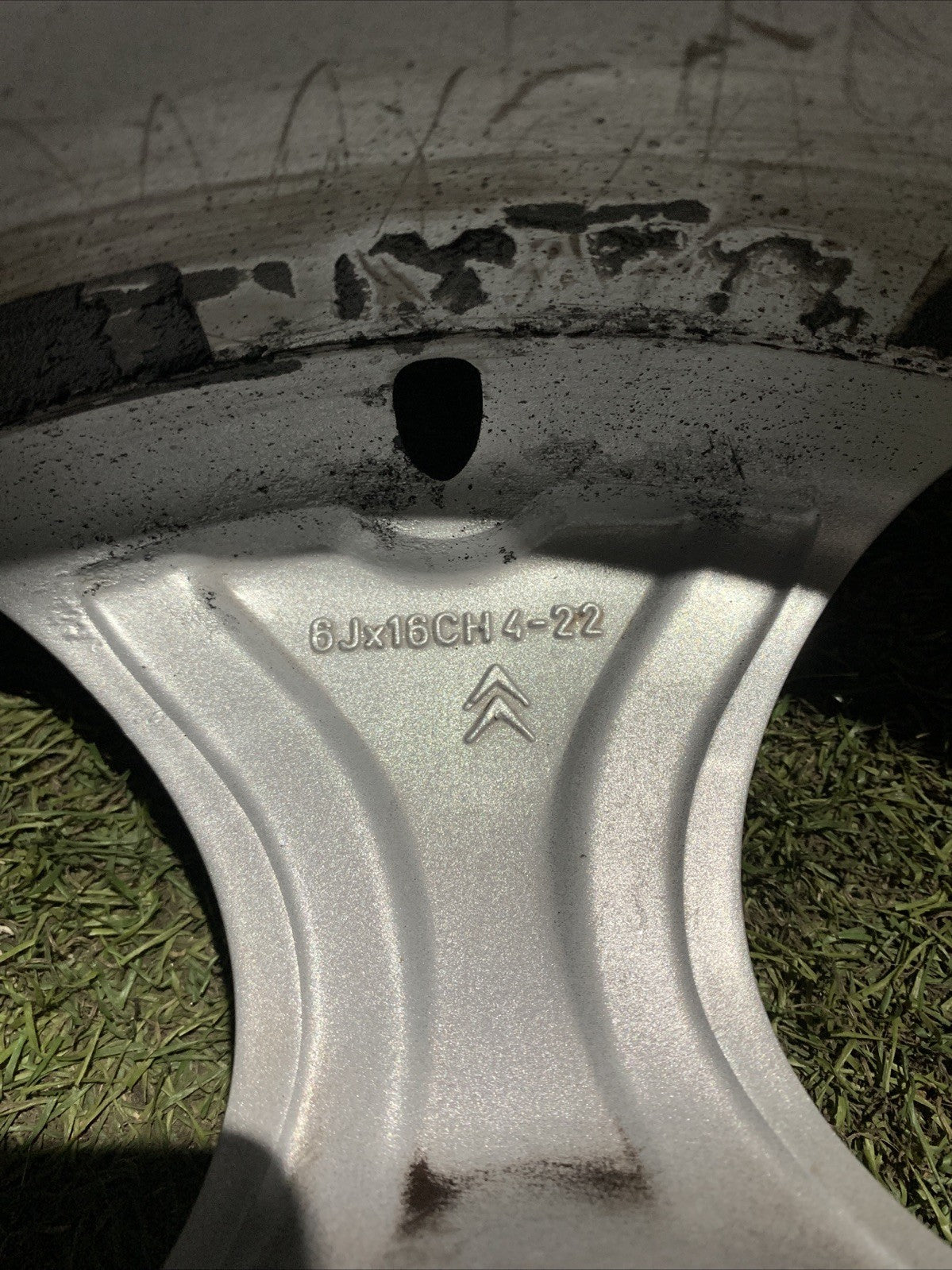 Cerchio In Lega Da 16 Citroen C3 2009-2015 9687753077 (2)
