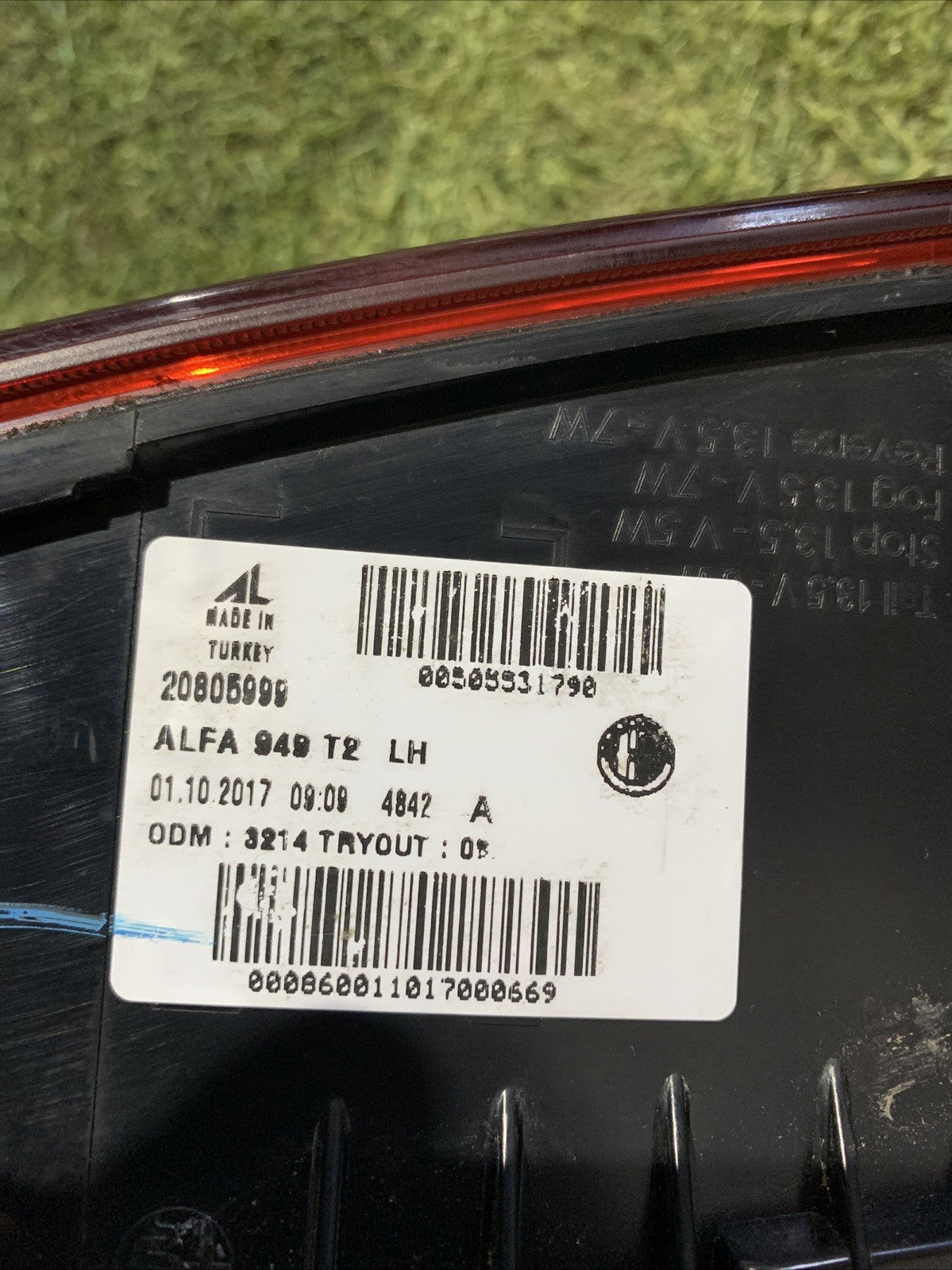00505531790 FANALE FANALINO POSTERIORE SINISTRO INTERNO ALFA ROMEO STELVIO (2)