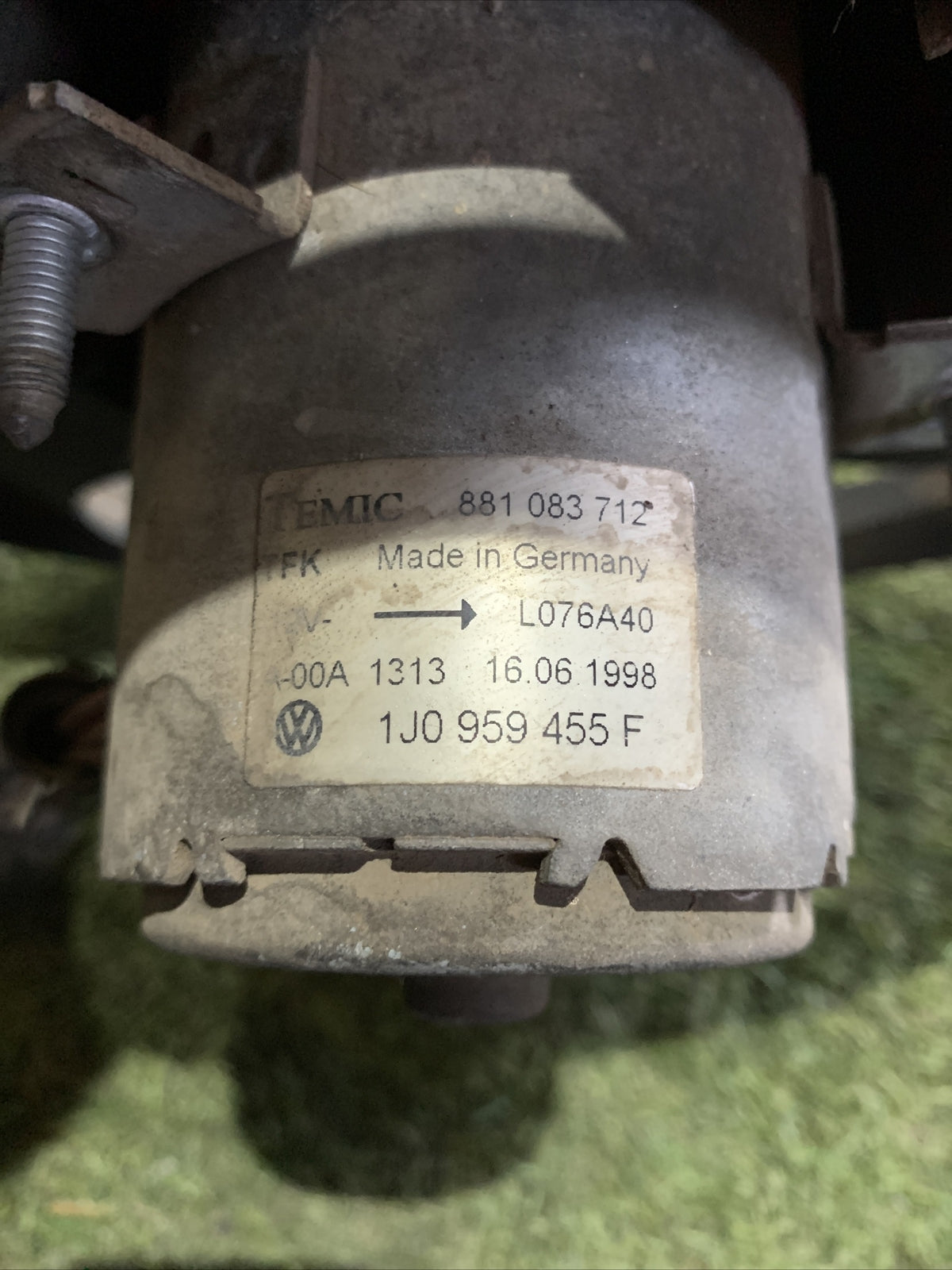 1J0959455F ELETTROVENTOLA AUDI A3 1.9 (2000)