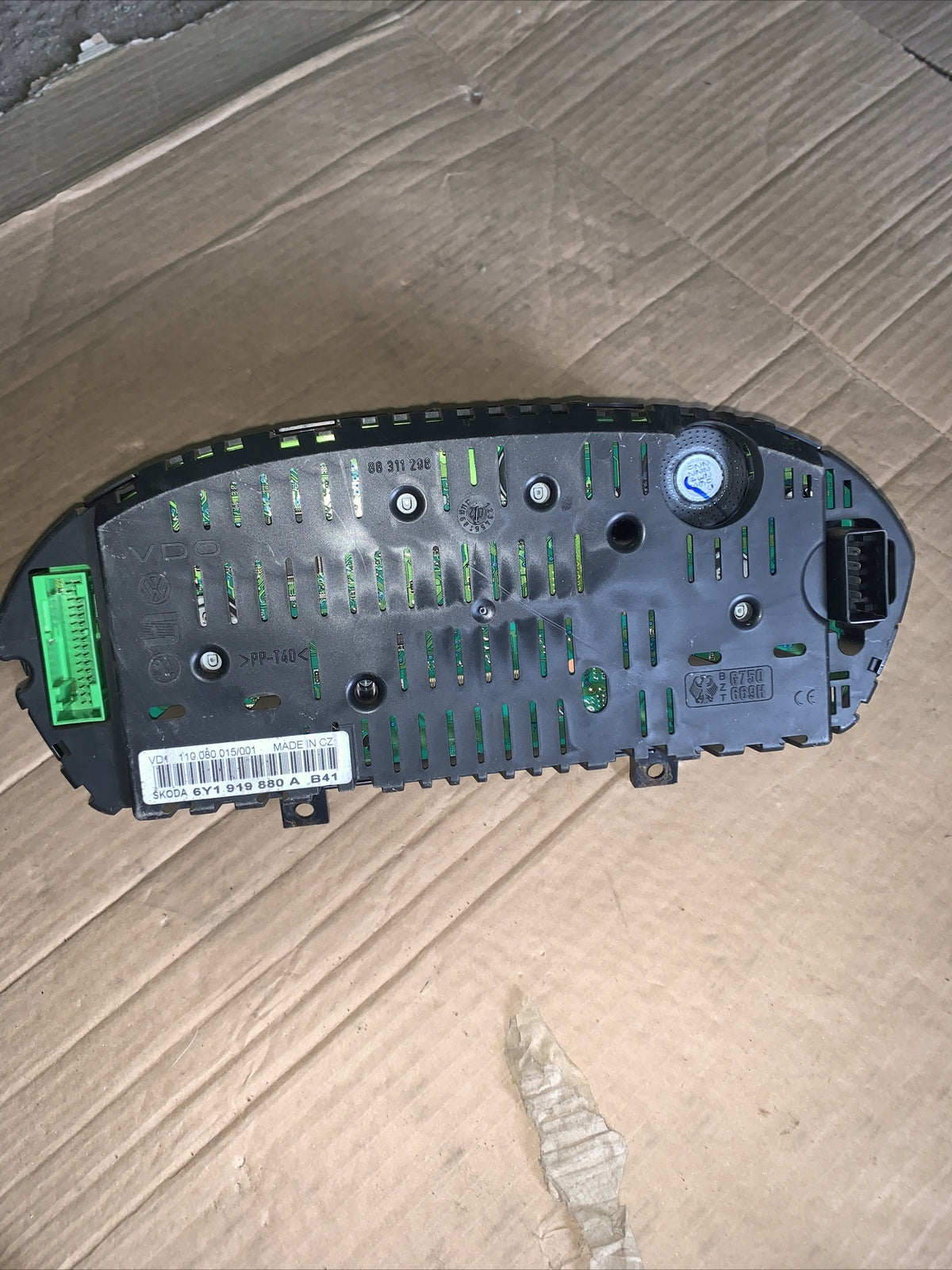 110080015001 quadro strumenti skoda fabia  1.9 sdi (64 cv) 1999 3248988