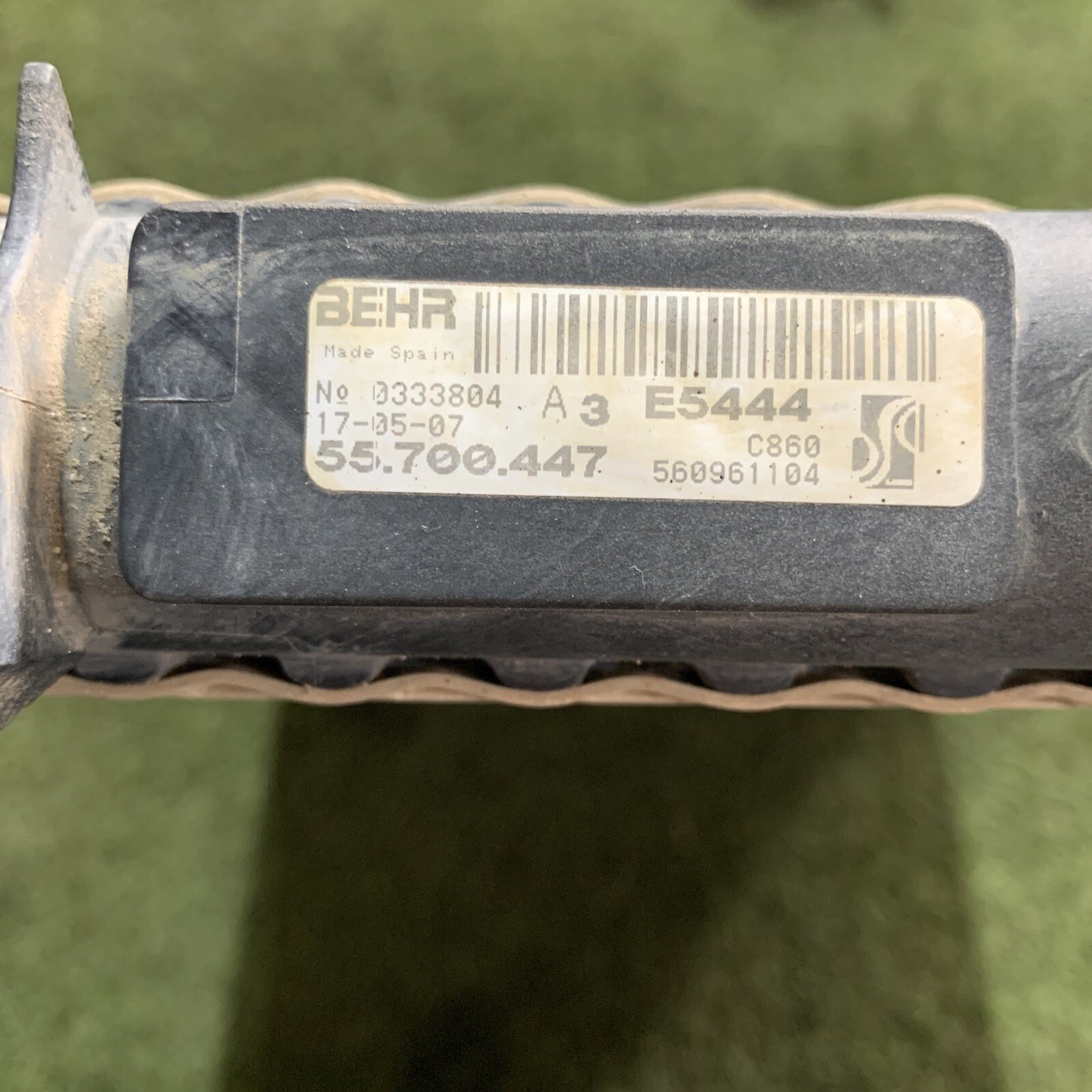 55700447 RADIATORE ACQUA FIAT GRANDE PUNTO (199) 1.2B (2005 2012) (2)