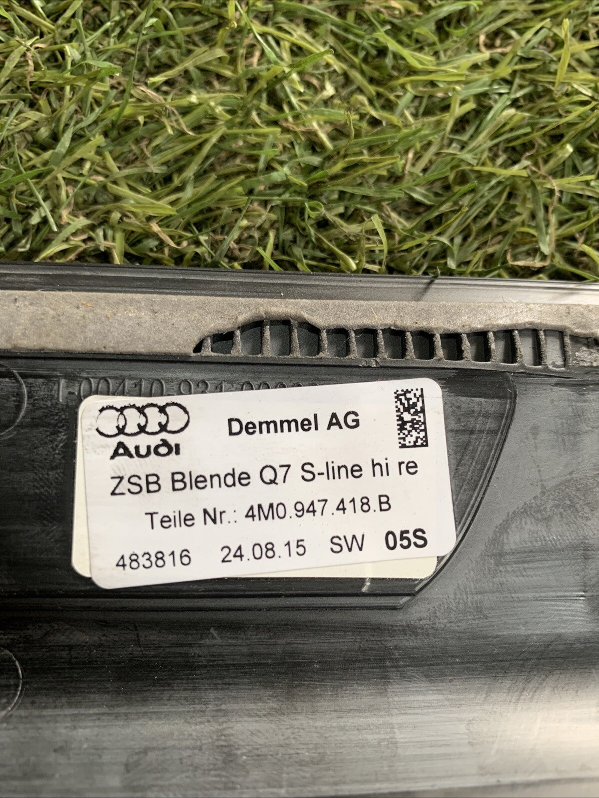 Battitacco Con Led Posteriore Destro Audi Q7 2016 4M0947418B