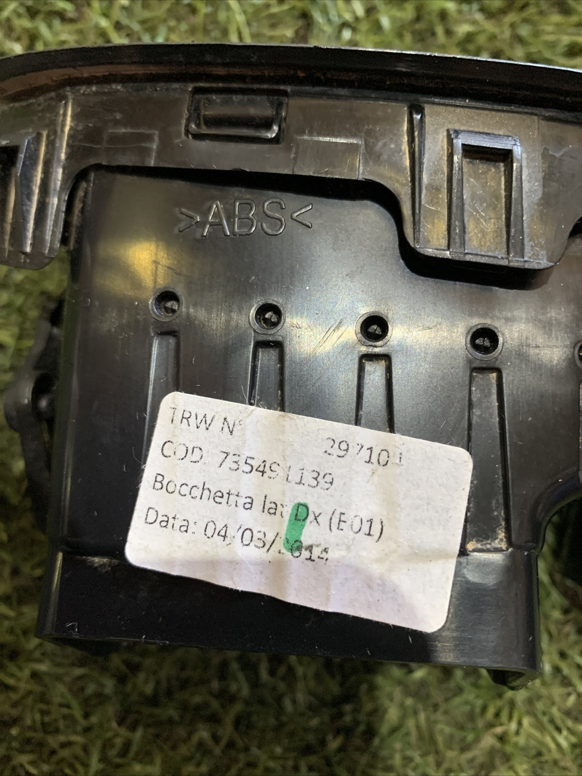 735491139 BOCCHETTA ARIA DESTRA PLANCIA CRUSCOTTO FIAT PANDA 312