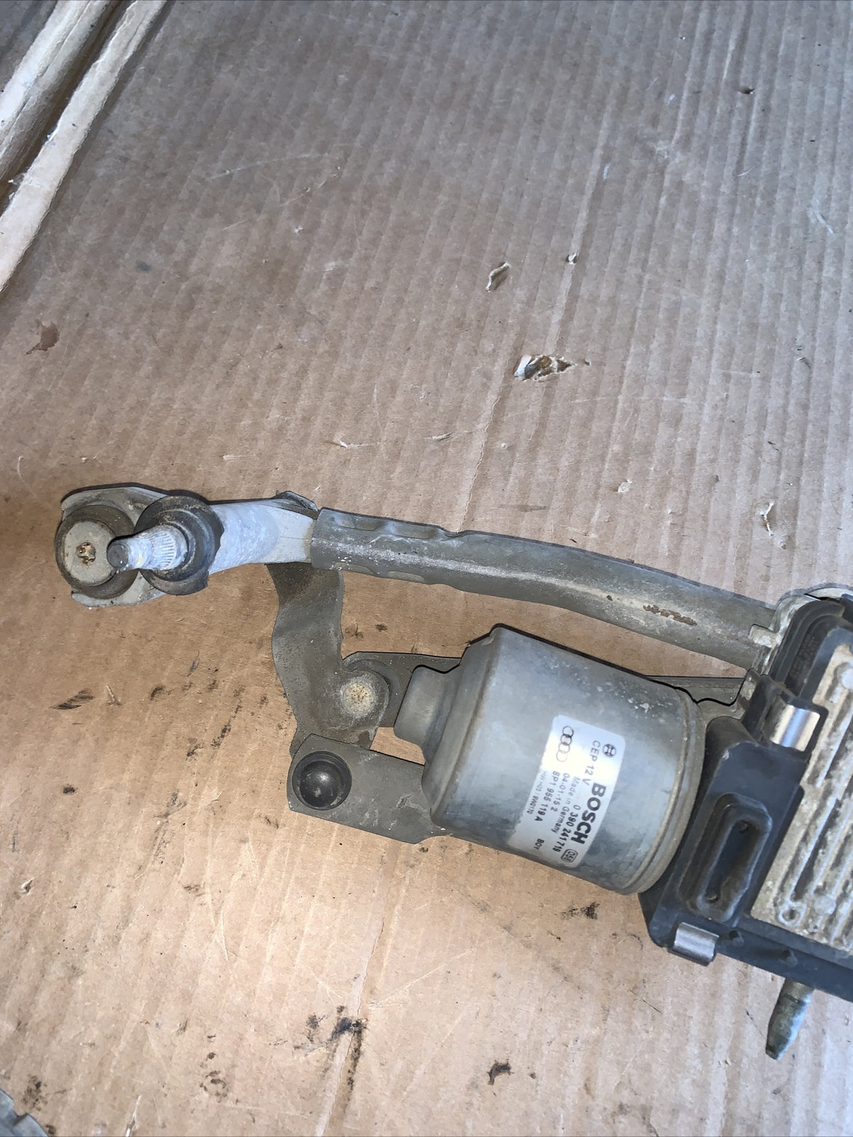 AUDI A3 8P TANDEM TERGICRISTALLO PARABREZZA MOTORINO MECCANISMO ANTERIORE