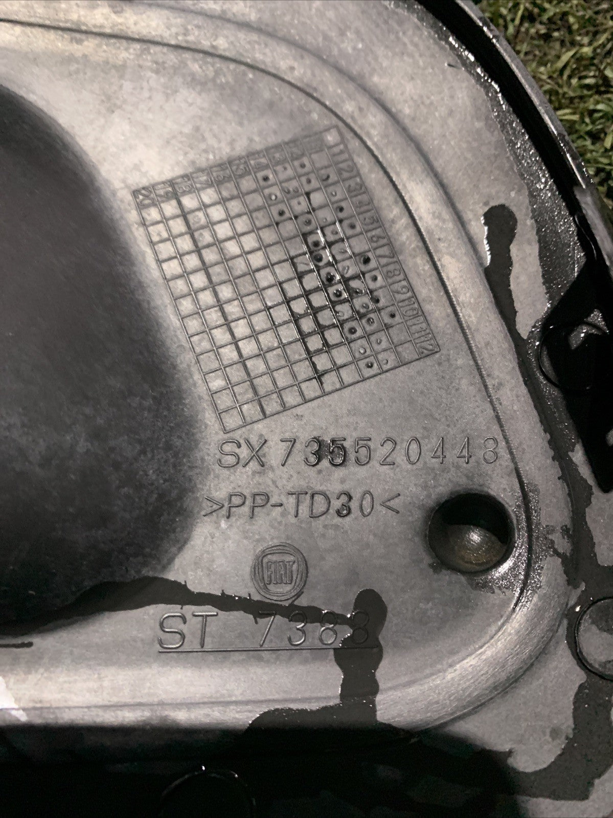 COPERCHIO FENDINEBBIA SX PER FIAT Panda 3° Serie 735520448 (12>)