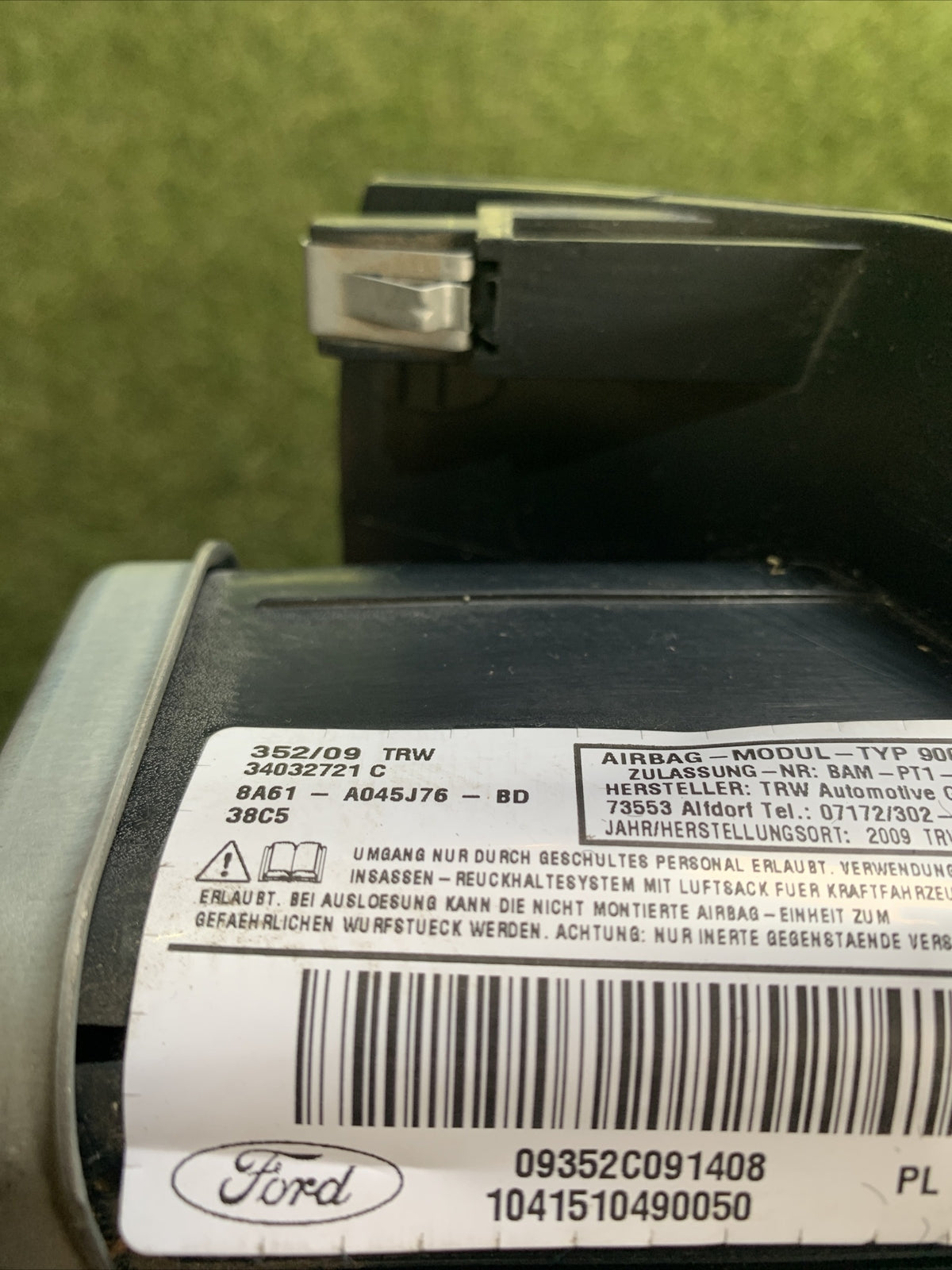 AIRBAG GINOCCHIERA LATO GUIDA FORD FIESTA 2010 - 8A61-A045J76-BD