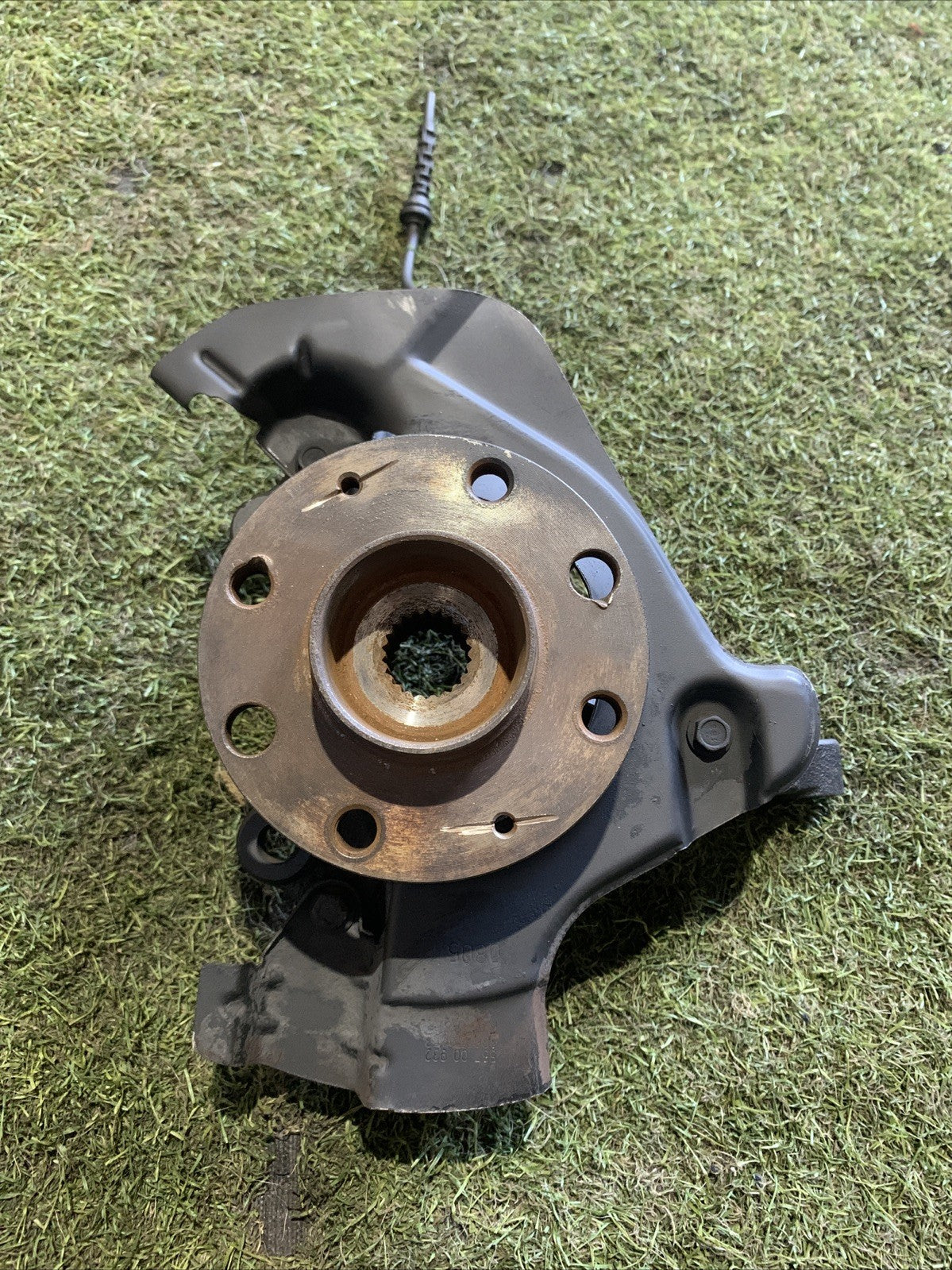 MOZZO FUSELLO COMPLETO ANTERIORE SINISTRO OPEL Corsa E 3° SERIE 13431896 (15 )