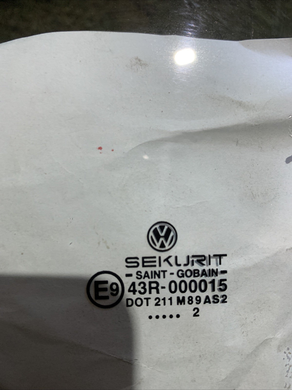 Vetro scendente Posteriore sinistro Volkswagen Polo 2003-2008 43R-000015