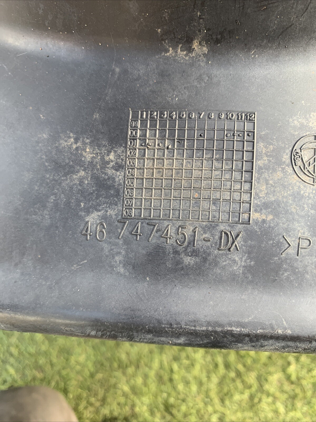 Passaruota Parasassi Anteriore Destro Fiat Doblò 2001