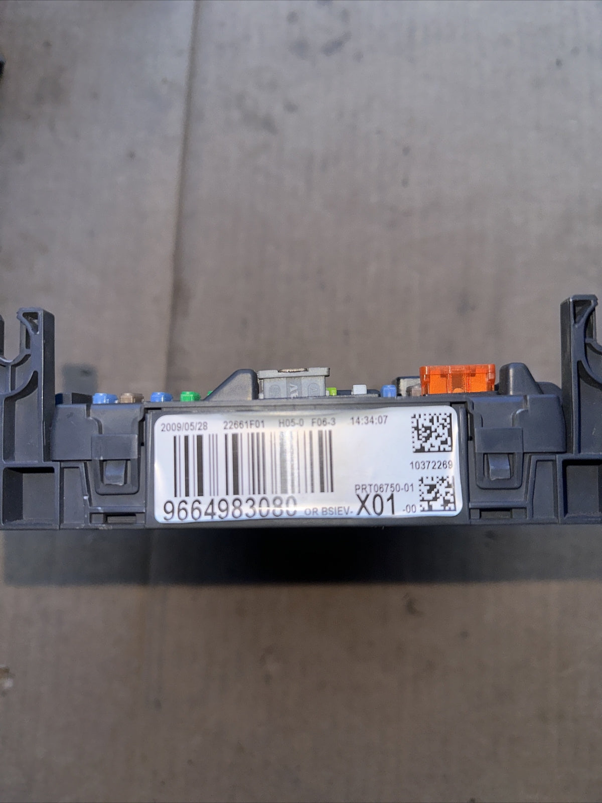 9664983080 BODY COMPUTER PEUGEOT 207 1° Serie 2008 1400 Di