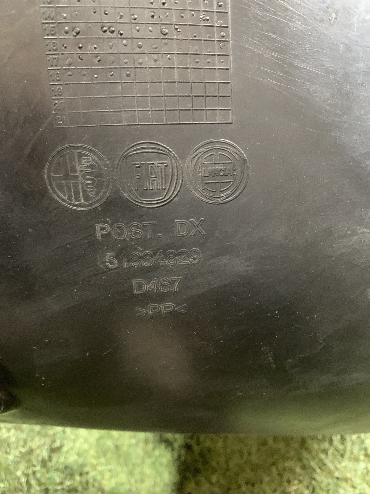 PASSARUOTA POSTERIORE DESTRO PER FIAT 500 L Serie (351_352) 51884829 (12>)