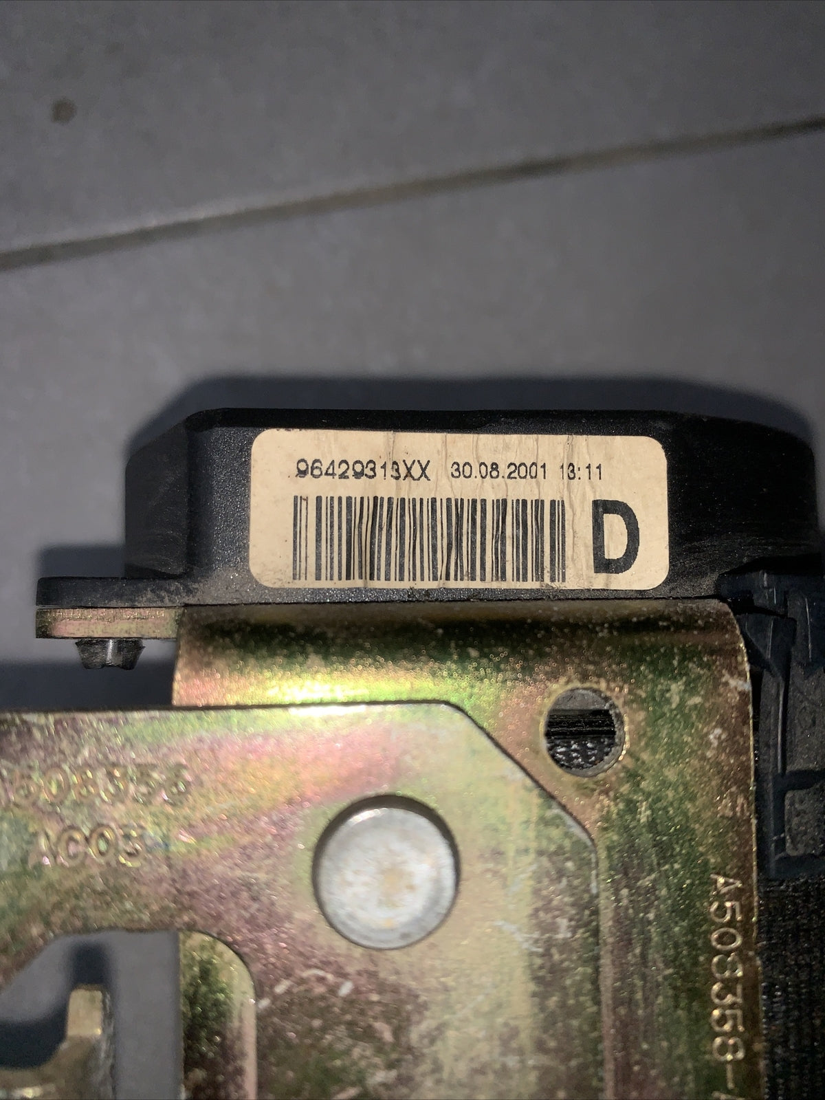 Cintura di Sicurezza Anteriore Desta per Peugeot 206 Cod:96429313