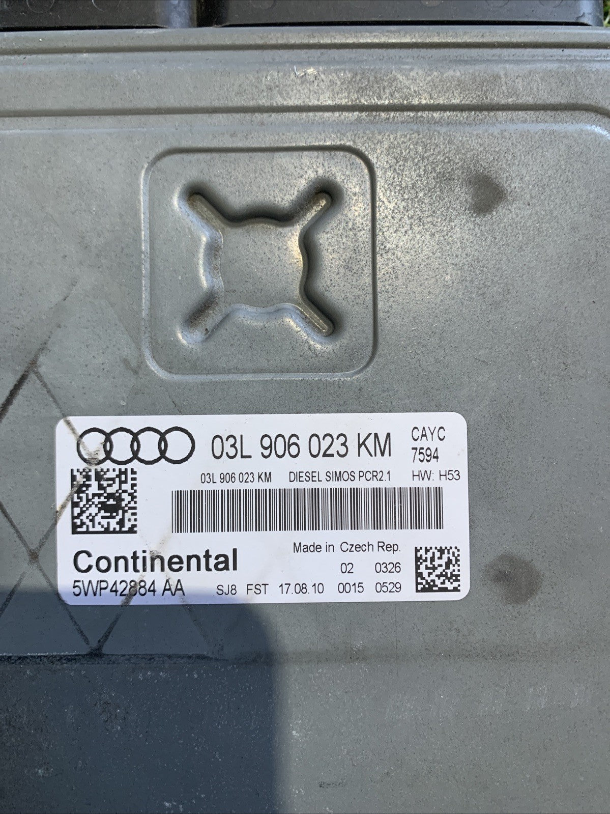 CENTRALINA MOTORE AUDI A1 (8X) 1.6 TDI (CAY) ANNO 2011 03L906023KM