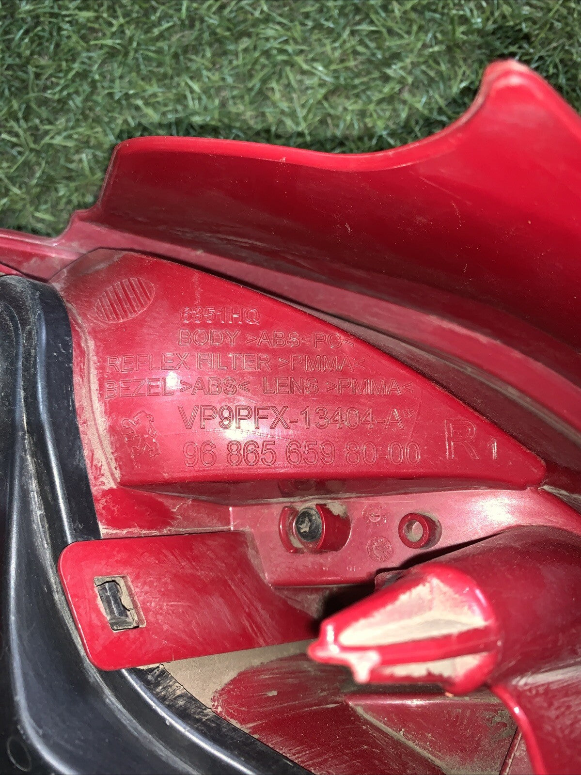 Stop Fanale Posteriore Destro Peugeot 207 9686565980-00