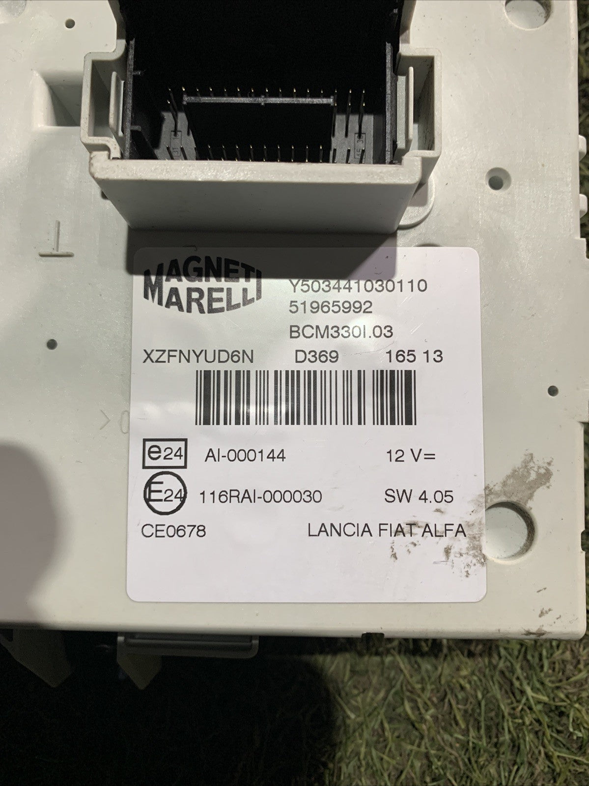 BODY COMPUTER PER FIAT 500 L Serie (351_352) 51965992 (12>)