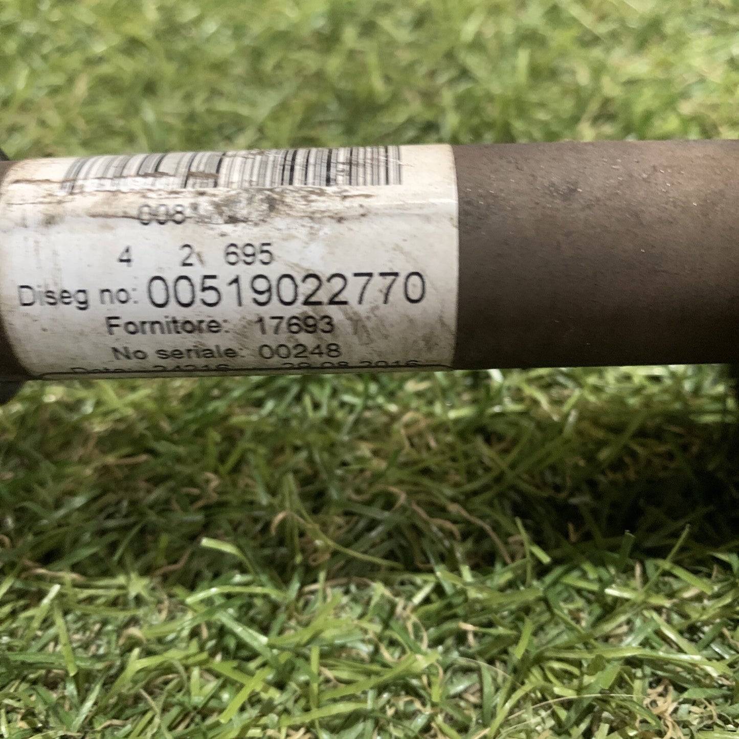 SEMIASSE USATO DESTRO LANCIA Y YPSILON 312 1.2 BENZINA