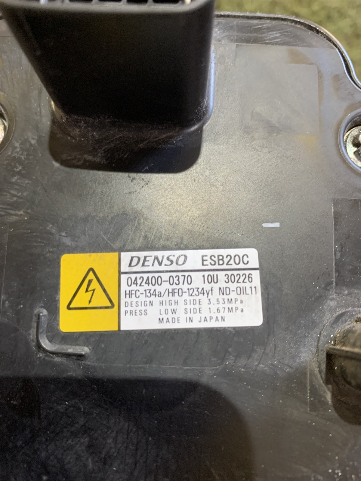 042400-0370 COMPRESSORE A/C TOYOTA C-HR Hybrid (16)  2019