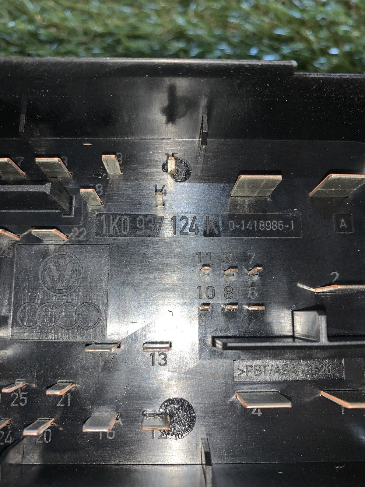 CENTRALINA PORTAFUSIBILI VOLKSWAGEN GOLF V/AUDI A3 2003>2008 1.9 TDI 1K0937124K