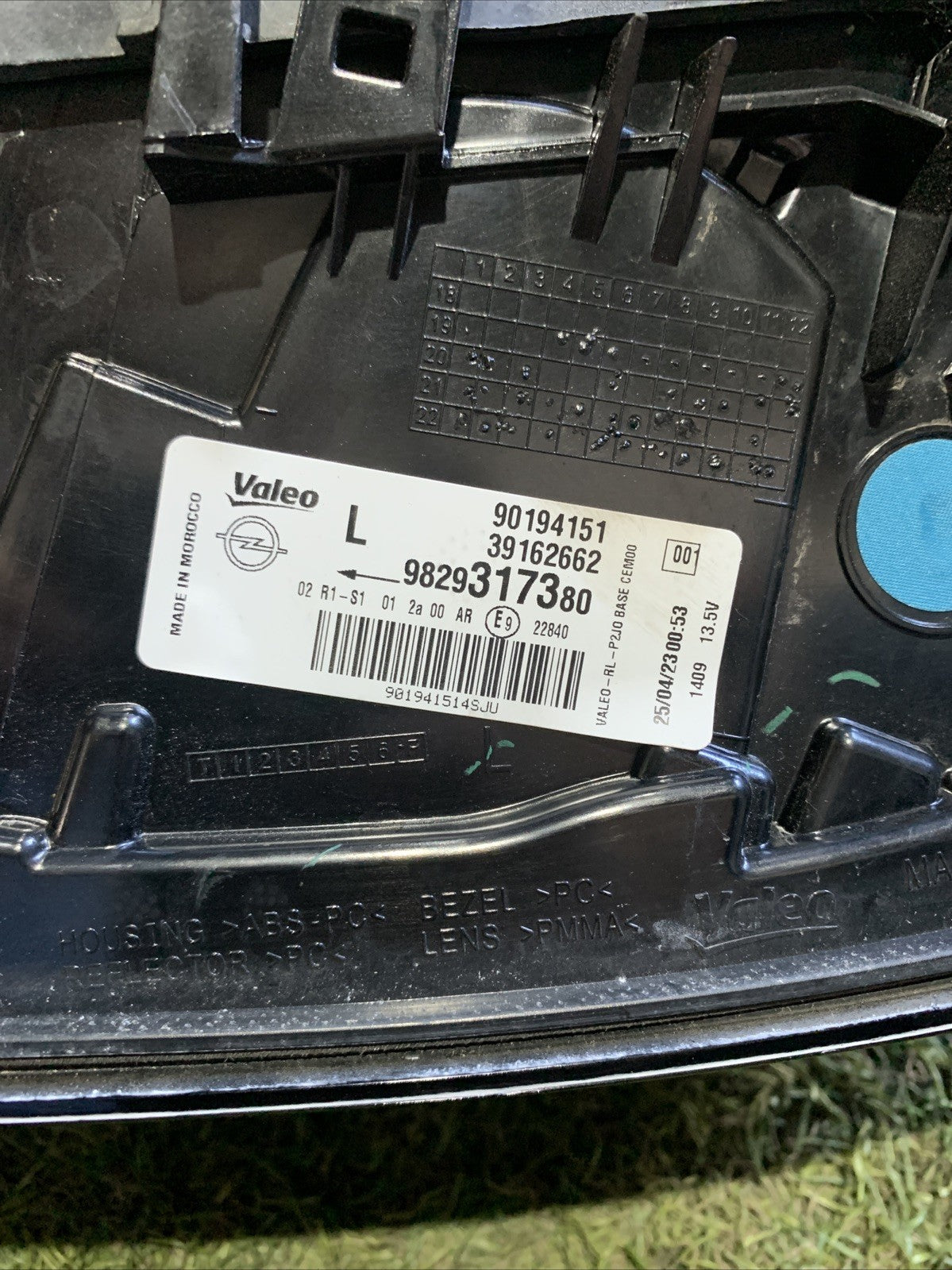 Stop Fanale Posteriore Sinistro Opel Corsa F 2023