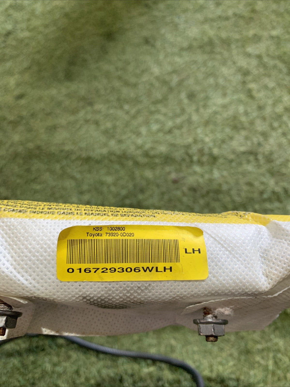 Airbag Sedile Sinistro Toyota Yaris 73920-0D020
