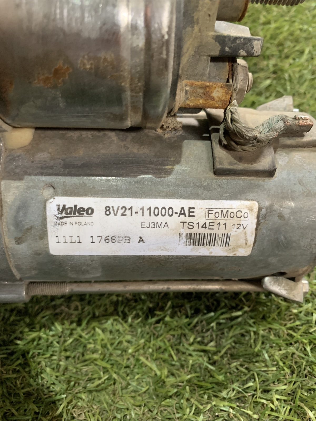 8V21-11000-AE MOTORINO D' AVVIAMENTO FORD Fiesta 6° Serie 1400 Diesel