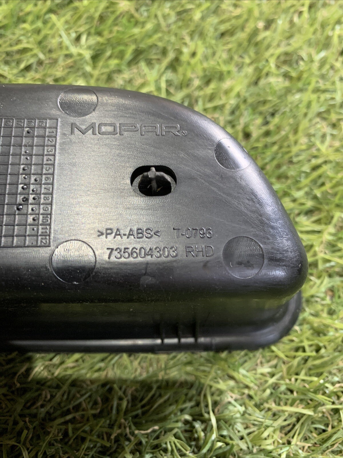 735604303 COMANDO INTERRUTTORE ALZA-VETRO ALZA-CRISTALLO PORTA POSTERIORE DESTRA