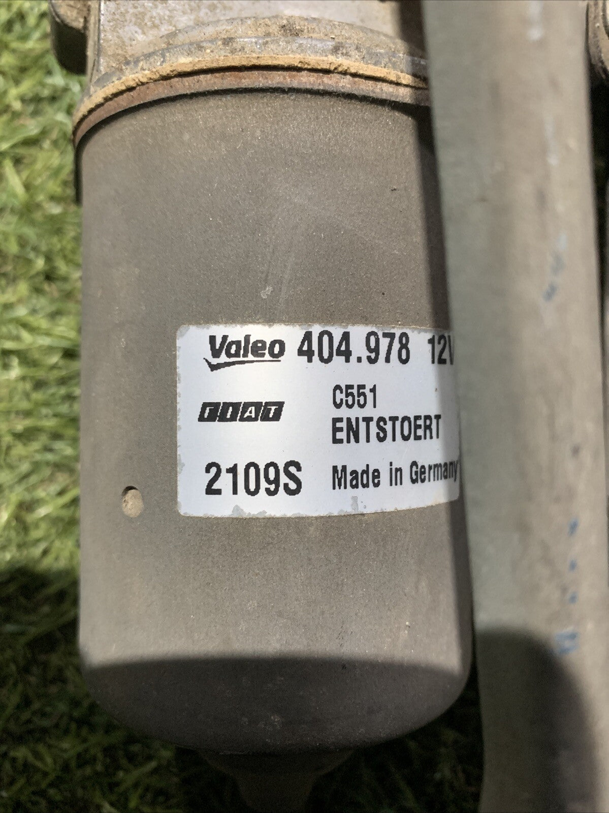 404978 C551 MOTORINO TERGICRISTALLI ANTERIORE VALEO FIAT GRANDE PUNTO 1.4 B