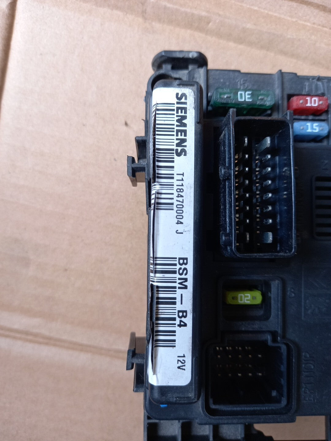 Body Computer Centralina Modulo BCM BSI SIEMENS C3 PLURIEL 1.4 9643498780