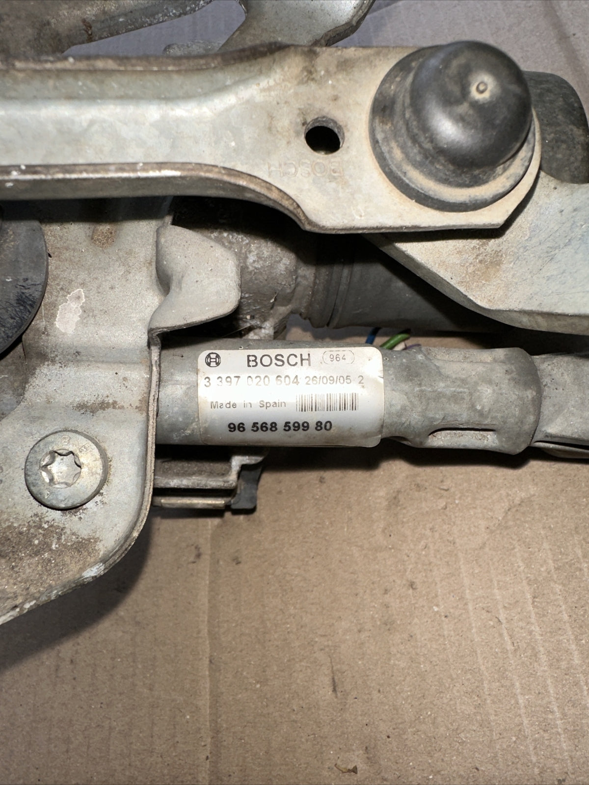 Tergicristalli Anteriore Sinistro Peugeot 407 SW 2005 9656859980