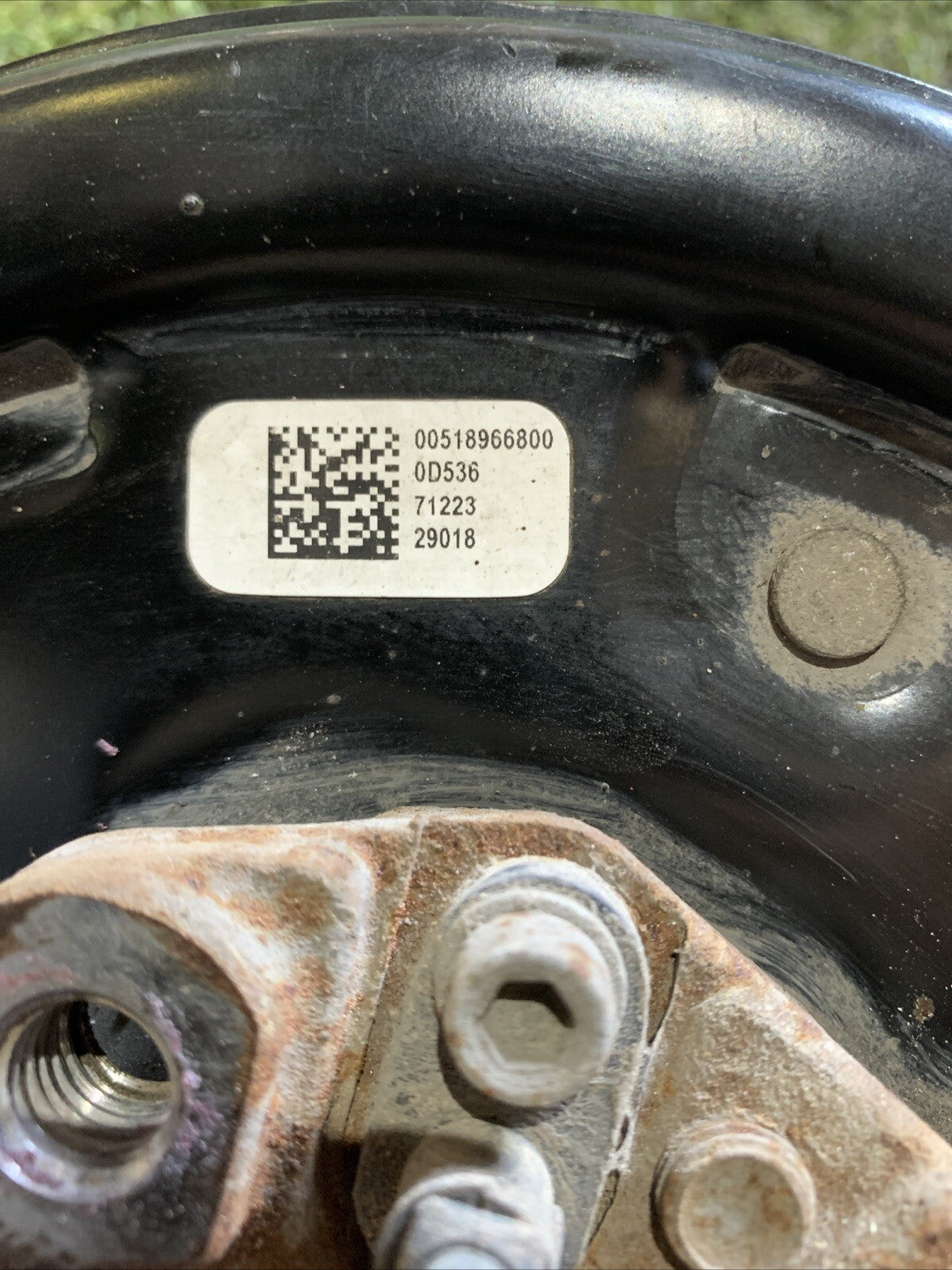 00518966800 MOZZO MONTANTE FUSELLO POSTERIORE SX FIAT PANDA (319) 1.2 B