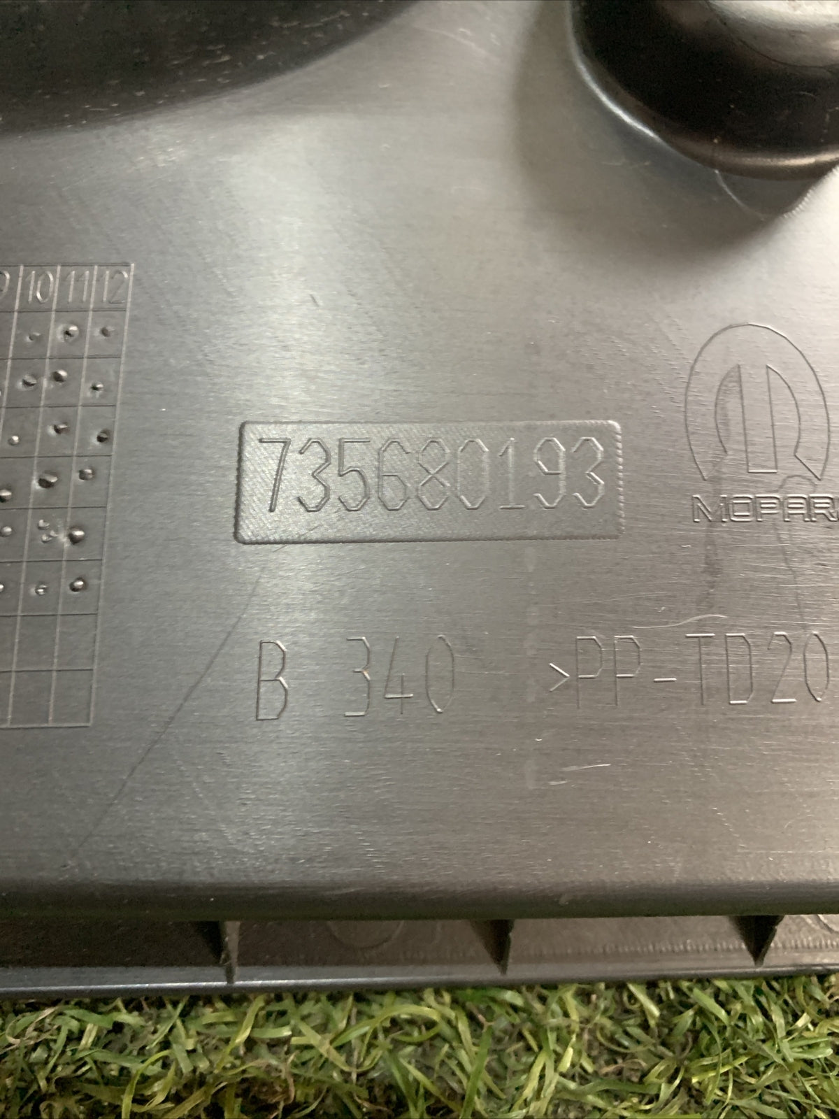 RIVESTIMENTO BAGAGLIAIO / BATTICOFANO POSTERIORE FIAT 500X 2022 - 735680193