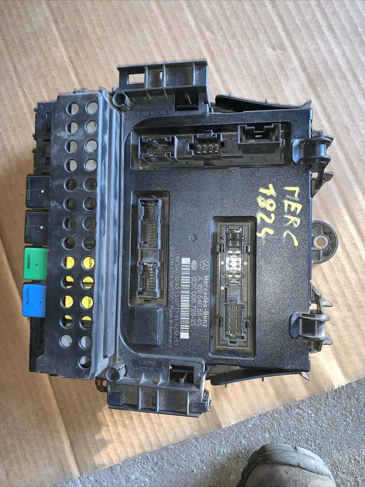 RICAMBI USATI A1695405545 BODY COMPUTER MERCEDES Classe B W245 1° Serie 449356