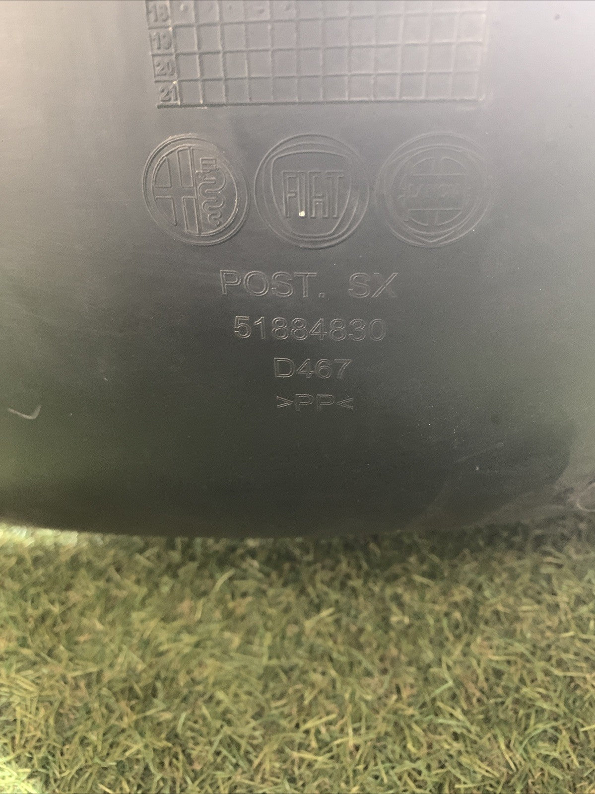 PASSARUOTA POST SX PER FIAT 500 L Serie (351_352) 51884830 (12>)