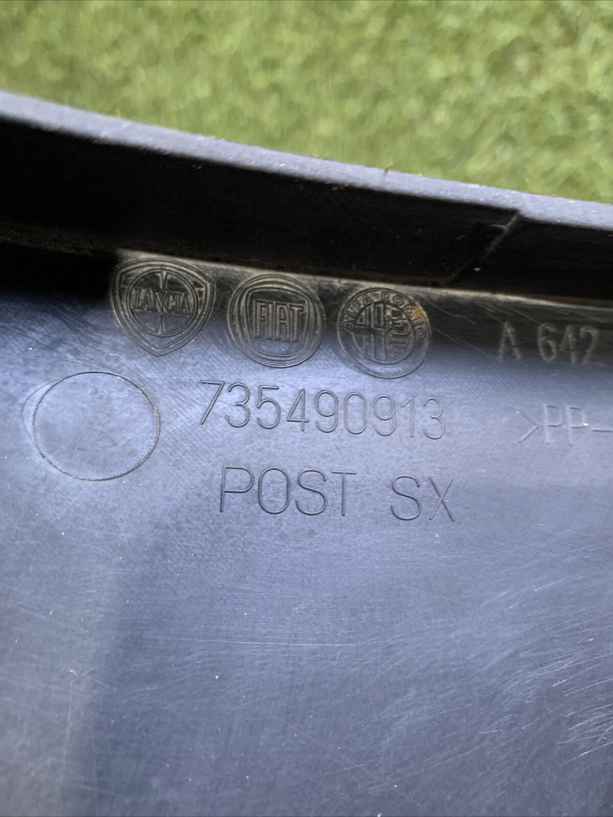 Modanatura Parafango Posteriore Sinistro Fiat Panda 3 Serie 735490913