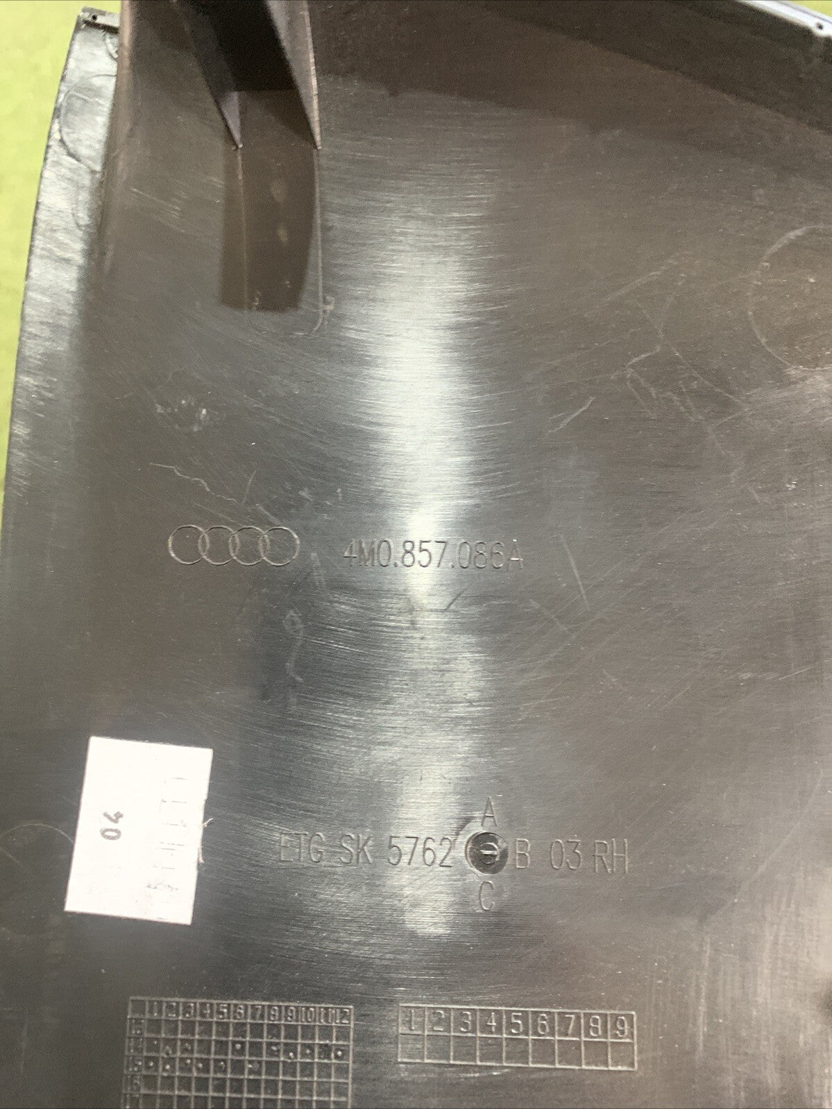 Rivestimento Cruscotto Laterale Destro Audi Q7 2016 4M0857086A