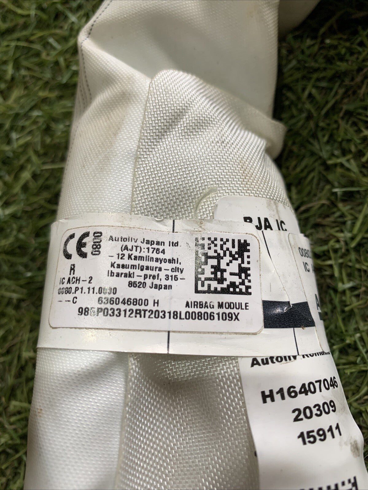 AIRBAG TENDINA DX DESTRA RENAULT CLIO 2022 636046800H