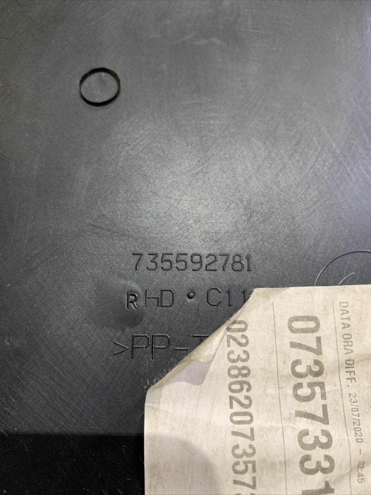 735592781 MODANATURA RIVESTIMENTO TUNNEL DESTRA FIAT 500X (334)(2021)