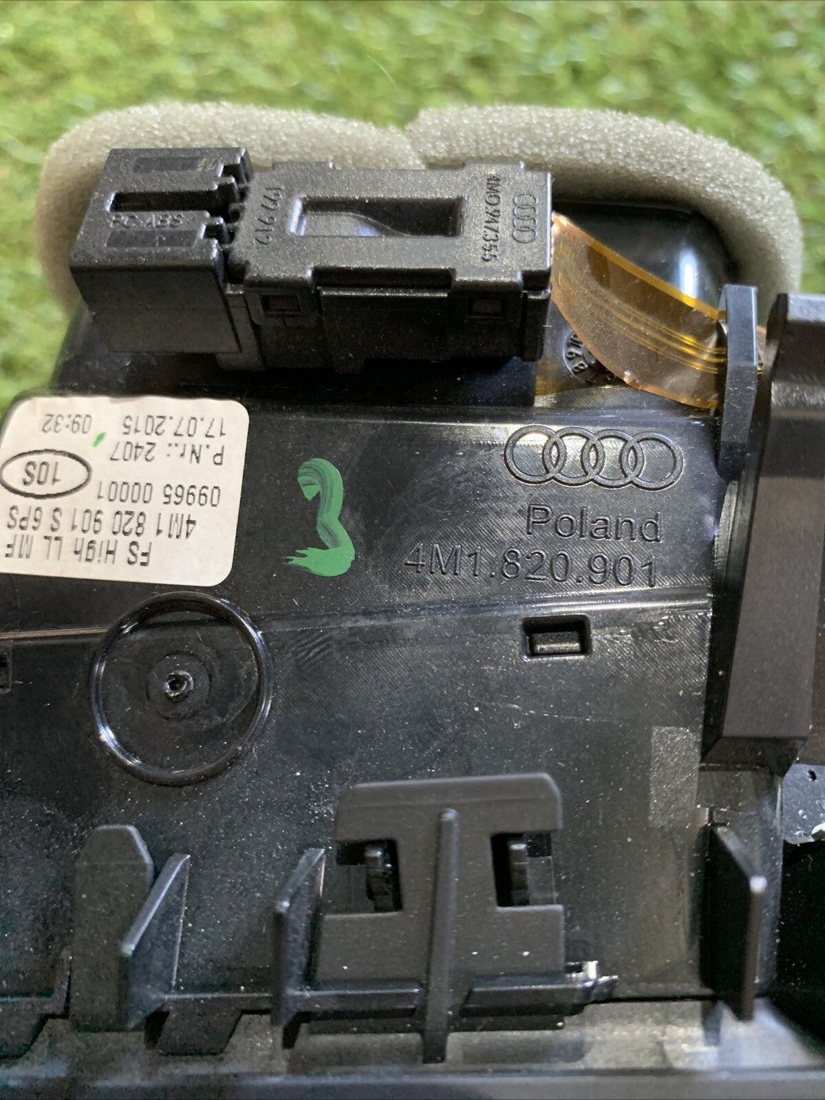 Bocchetta Aria Cruscotto Sinistra Con Led Audi Q7 2016 4M1820901