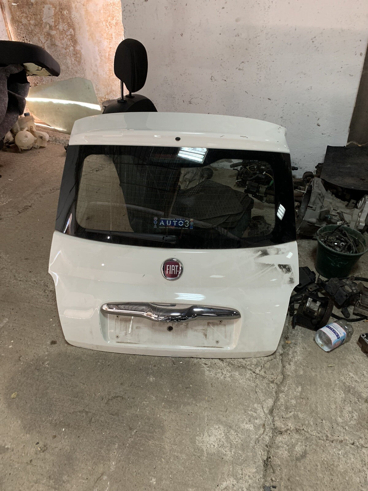 Baule cofano posteriore fiat 500 2015