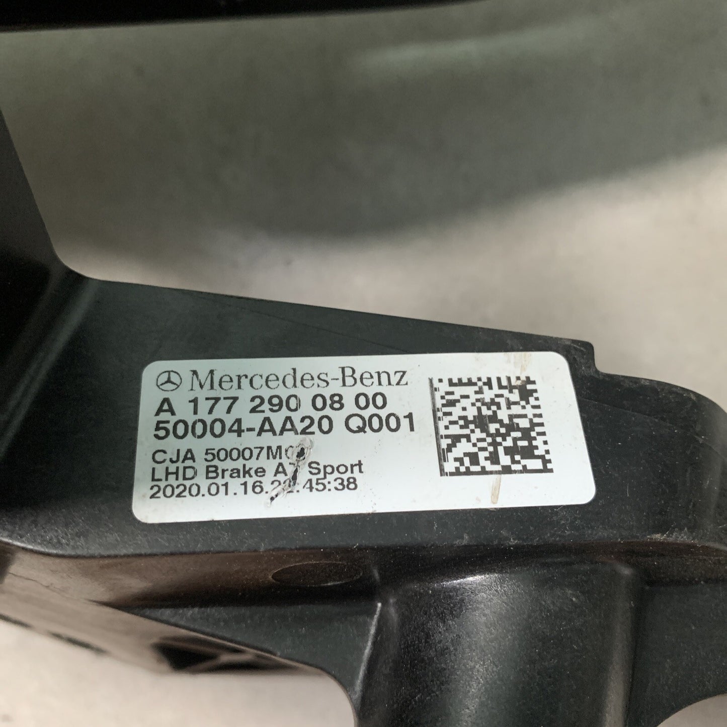 A1772900800 PEDALE FRENO MERCEDES CLASSE A W177 = CLASSE B W247 = CLA C118