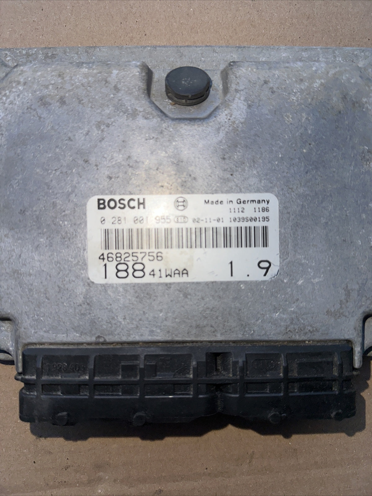 CENTRALINA MOTORE ECU 46825756 FIAT PUNTO 1.9 JTD ANNO 2003