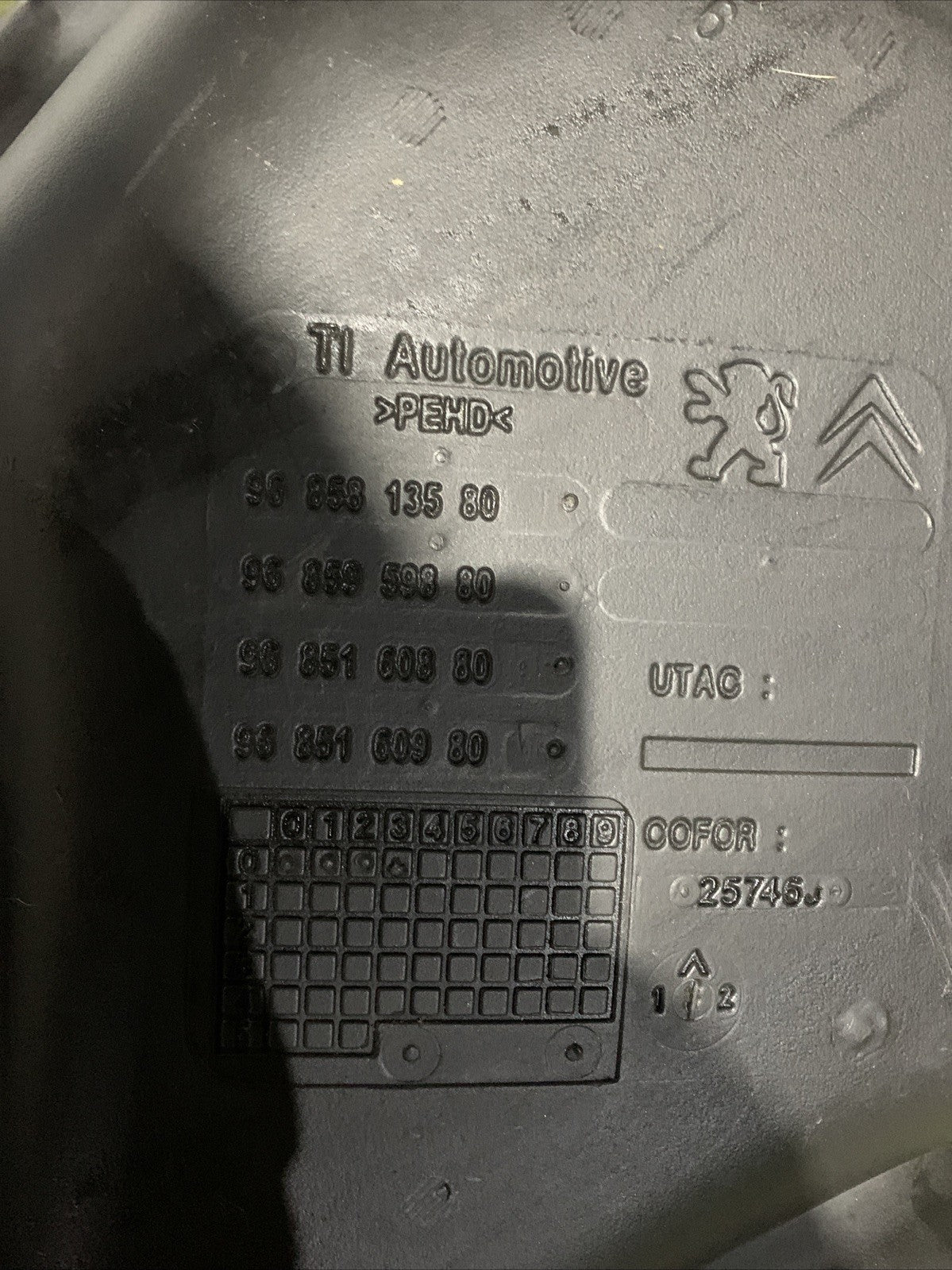 Serbatoio Carburante Citroen C3 2009-2015 1.4 Diesel 9678694480