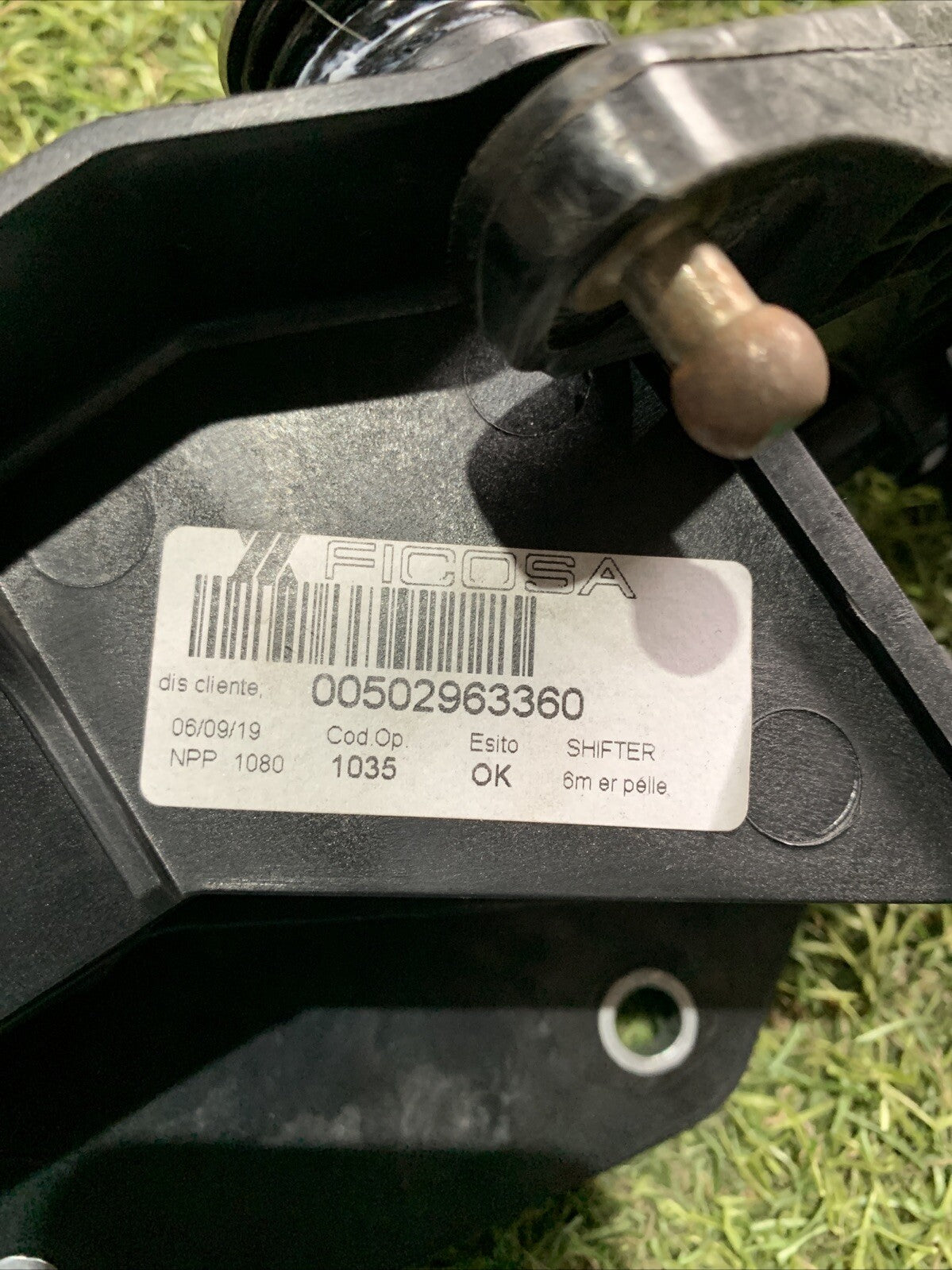 LEVA CAMBIO MANUALE (6 MARCE) FIAT PANDA 312 1.0 IBRIDA 2022 - 50296336