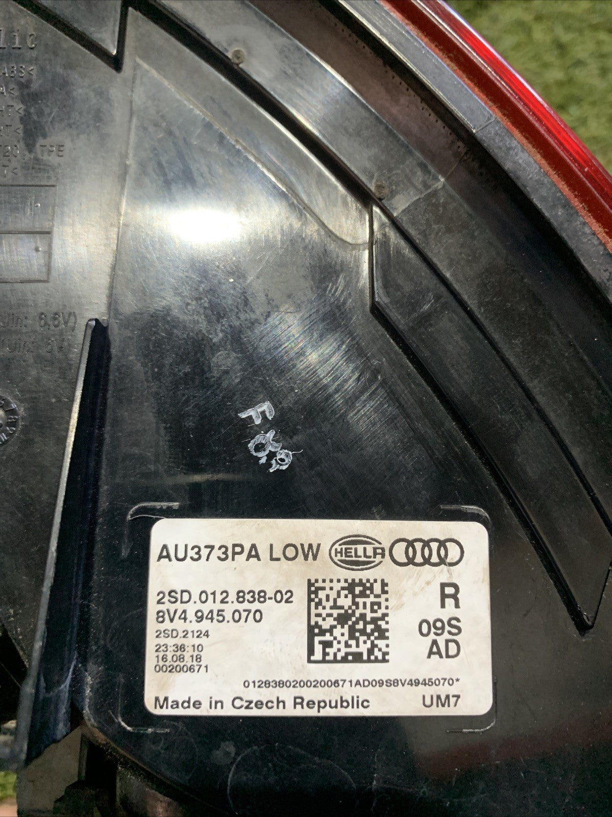 STOP FANALE POSTERIORE DESTRO PER AUDI A3 Sportback (8V4) 8V4945070 (16>)