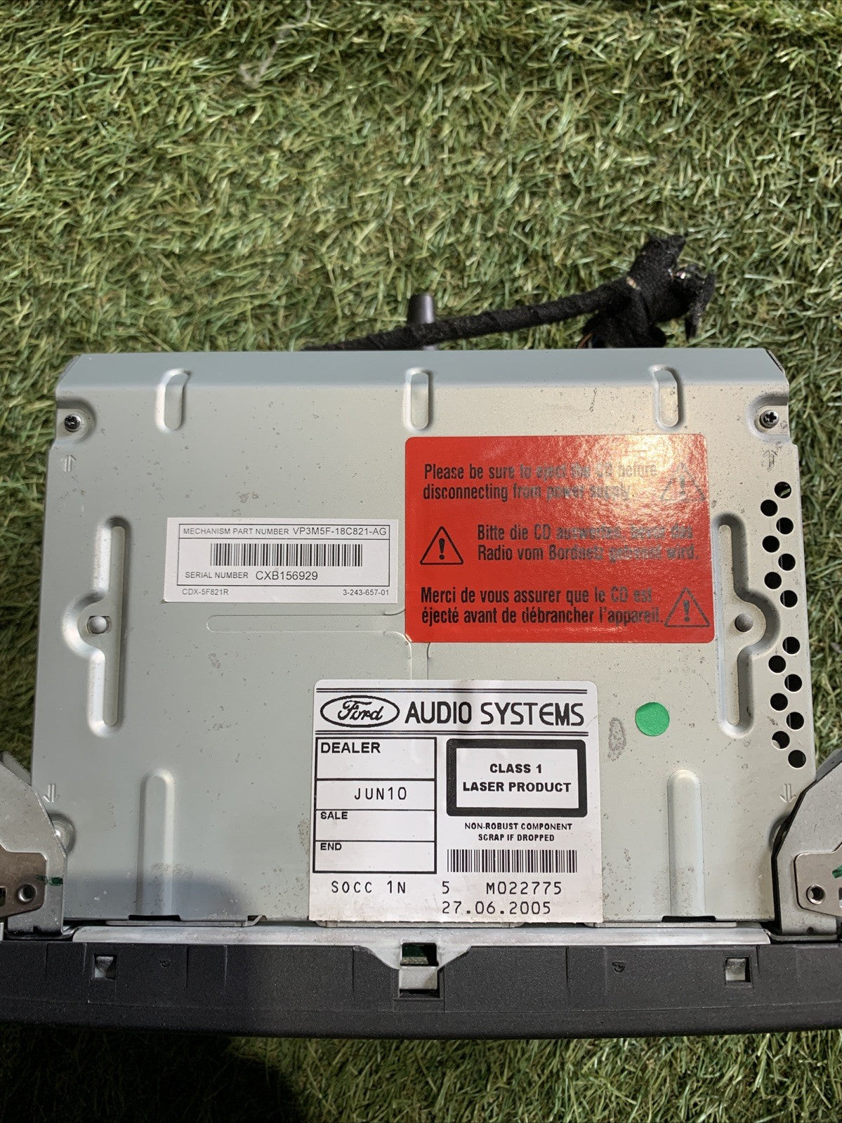 Autoradio Ford C-Max 2006 4M5T-18C815-BE