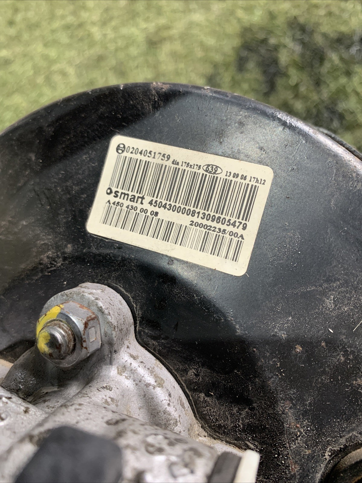 Pompa Servofreno Smart 450 2006 700 Benzina A4504300008